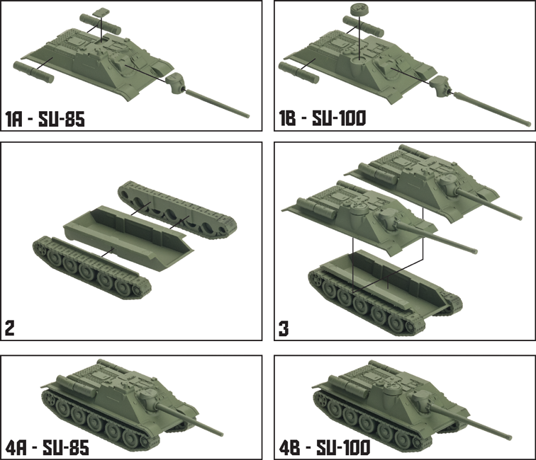 Soviet SU-100 Tank Expansion